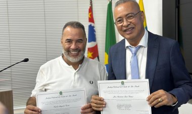 Solenidade de posse de Zezé Gomes e Cafú César está marcada para amanhã, dia 01 de janeiro