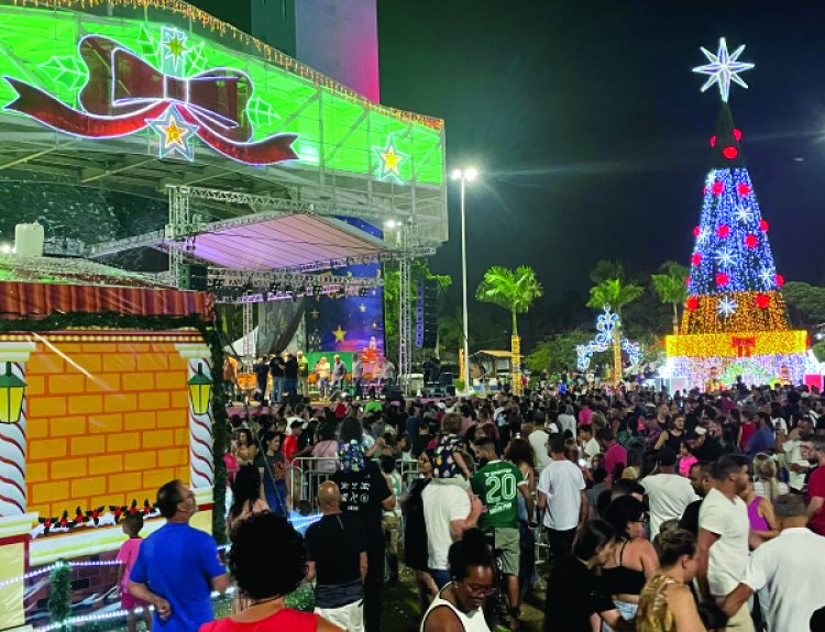 Natal Luz em Hortolândia surpreendeu mais uma vez aqueles que foram prestigiar