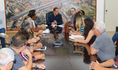 Prefeito Murilo Félix participa da 1ª reunião do Conselho Municipal de Saúde