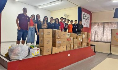 Novos alunos das ETEC’s e FATEC’s de São Paulo, são recebidos com trote solidário