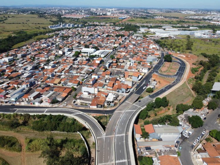 Viaduto apelidado como Triangulo da Amizade que faz a ligação de Campinas, Hortolândia e Sumaré será inaugurado na próxima quinta feira dia (12/06)