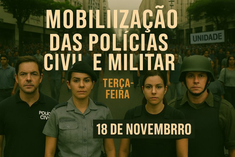 Risco Iminente: O Grito Desesperado das Polícias, Civil e Militar, que Pode Parar São Paulo no Dia 18