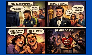 “O Prazer Oculto na Dor do Outro” por Marcos Nunes