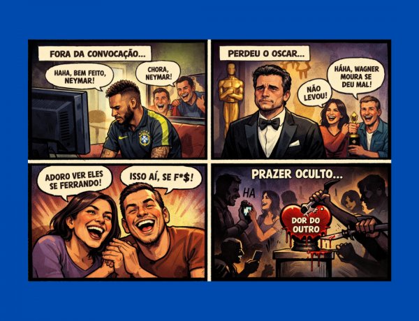 “O Prazer Oculto na Dor do Outro” por Marcos Nunes