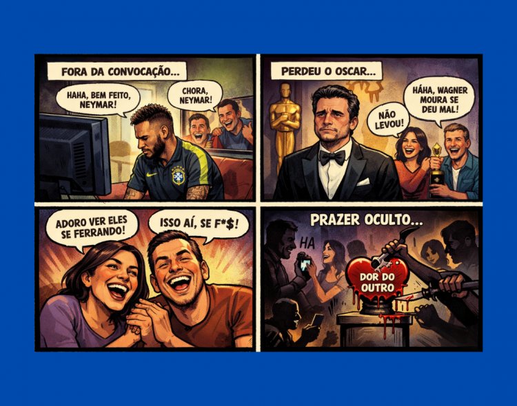 “O Prazer Oculto na Dor do Outro” por Marcos Nunes