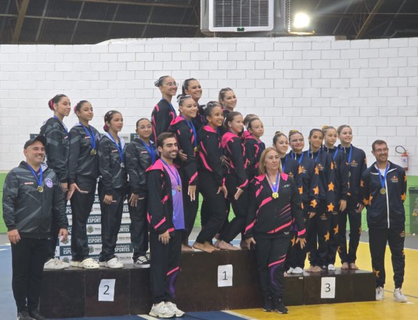 Academia Gym Leonardo Estevão é campeã na 1ª Etapa do Troféu Destaque de Ginástica Artística em Paulínia