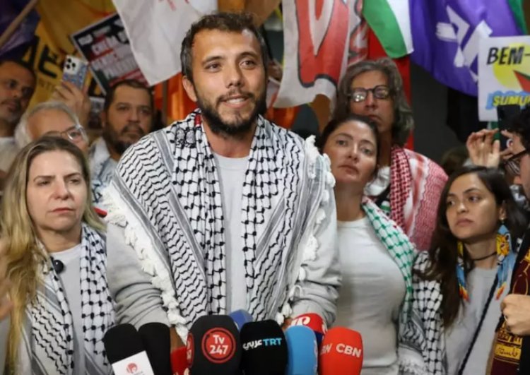 Justiça de Israel prorroga prisão de ativista brasileiro detido em flotilha