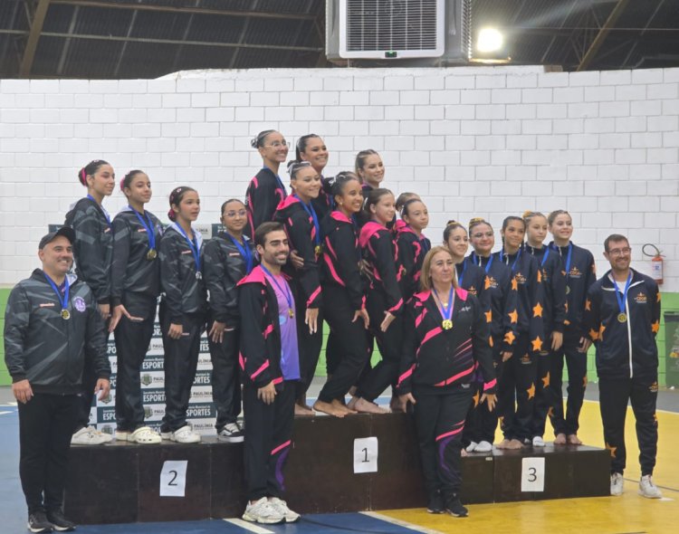 Academia Gym Leonardo Estevão é campeã na 1ª Etapa do Troféu Destaque de Ginástica Artística em Paulínia