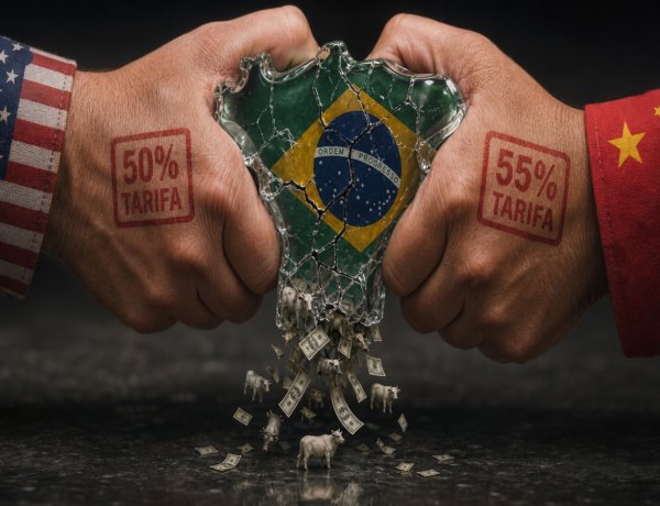 O duplo cerco: Brasil entre o tarifaço americano e as barreiras chinesas